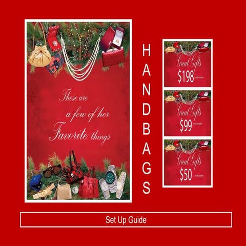 Her Favorite Things Holiday Presentation Directive