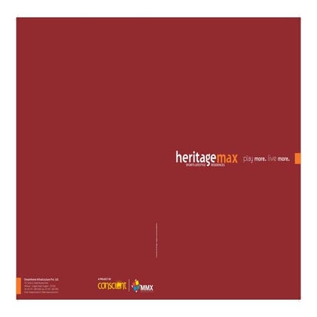 Heritage max brochure