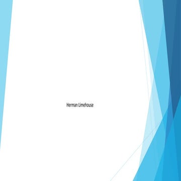 Herman Limehouse Delving into his story offers a glimpse into a life ...