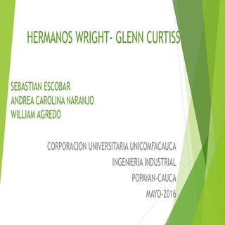 diapositivas-Hermanos Wright y Glen...
