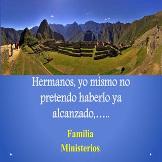 Hermanos, yo mismo no pretendo habe...