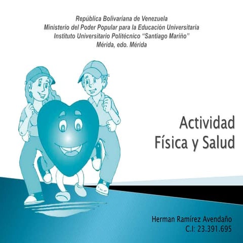 Enfermedades crónicas degenerativas y ejercicio fisico. | PPTX