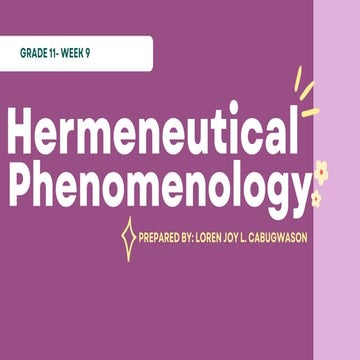 Hermeneutical Phenomenology.pptx