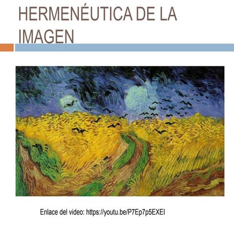 Hermenéutica de la imagen