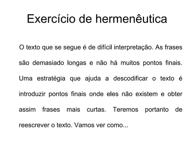 Hermenêutica Crítica da Razão Pura