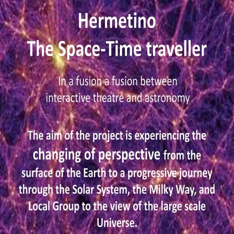 Hermetino the space-time traveller by Ilaria Cristofaro