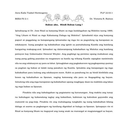 babae ka, hindi babae lang