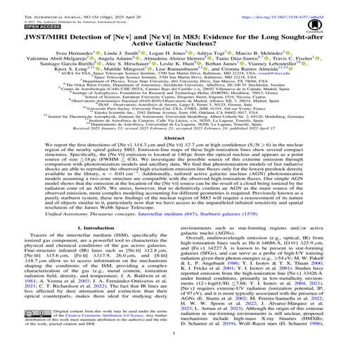 Telescópio James Webb Revela Evidências de Buraco Negro no Coração da Galáxia...