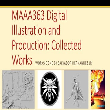 MAAA363 Digital Illlustration and Production