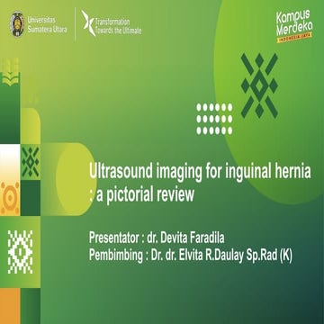 hernia inguinal. Ultrasound imaging for inguinal hernia