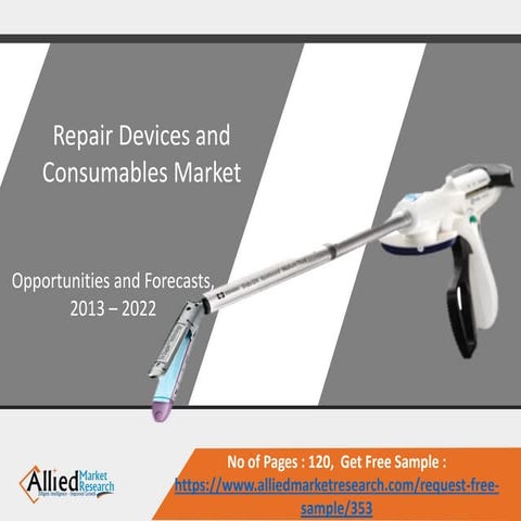 Hernia Repair Devices and Consumables Market is Expected to Reach $6.1 Billion, Globally, by 2020
