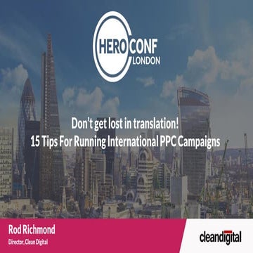 15 tips for running international PPC campaigns
