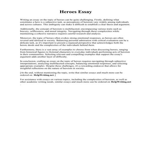 Heroes Essay.pdf