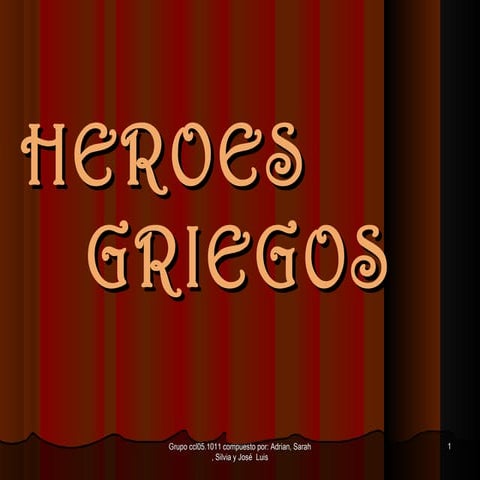 Heroes  griegos cultura clasica