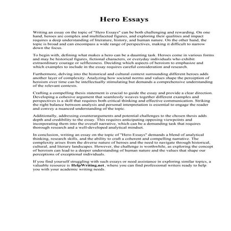 Hero Essays.pdf
