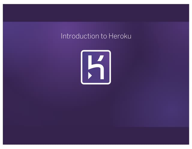 Heroku webcastdeck+20130828