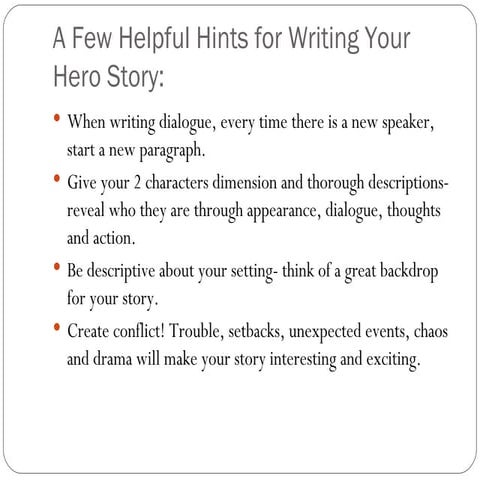 Herostoryhints