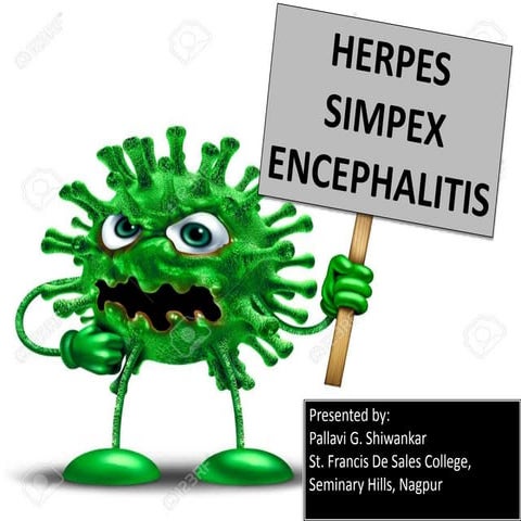 Herpes simpex encephalitis