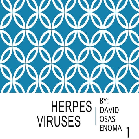 Biochemistry of herpes viruses
