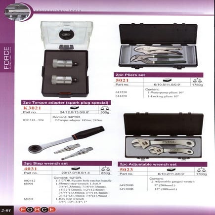 Force Tools Catalogue | PDF