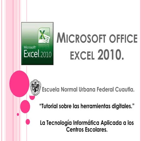 Conceptos basicos de microsoft excel | PPTX