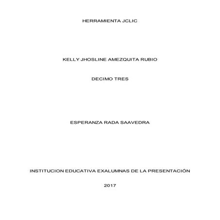 Herramienta jclic