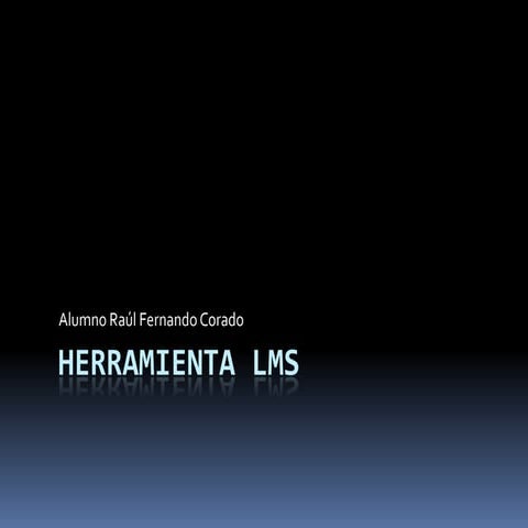Herramientas LMS