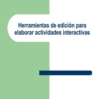 Herramientas De EdicióN