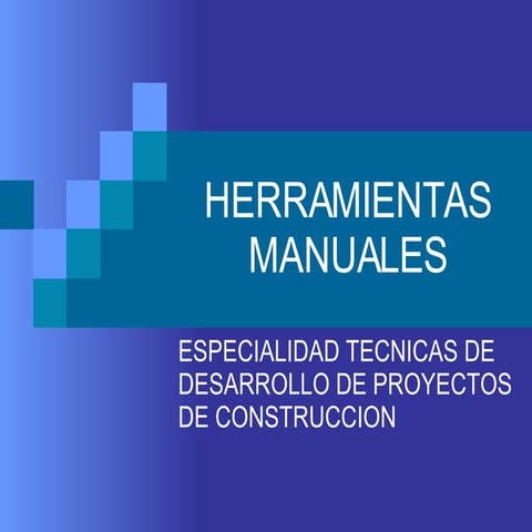 Herramientas Manuales