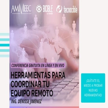 Herramientas para coordinar tu equipo remoto | PDF