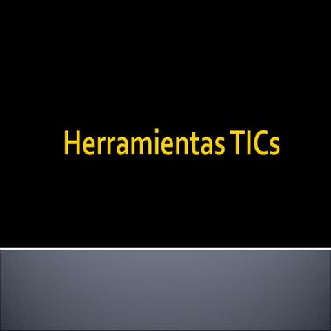 Herramientas TICs