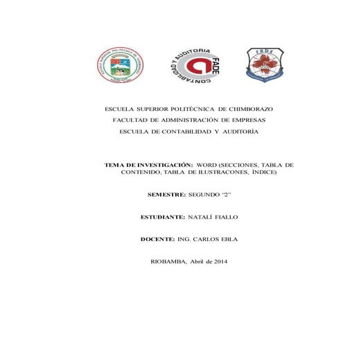 Herramientas básicas de microsoft word