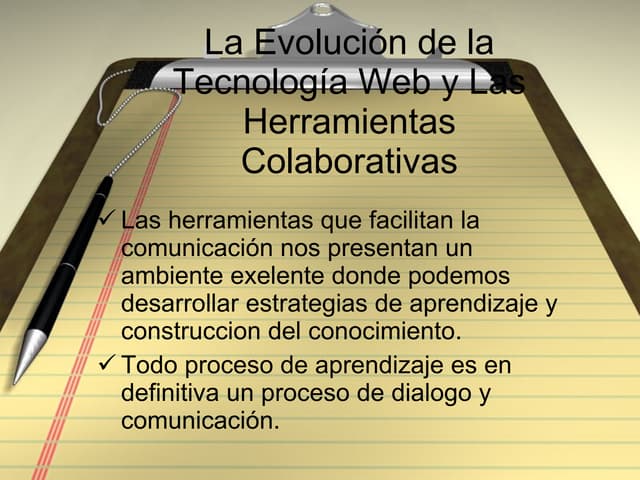 Herramientas Colaborativas