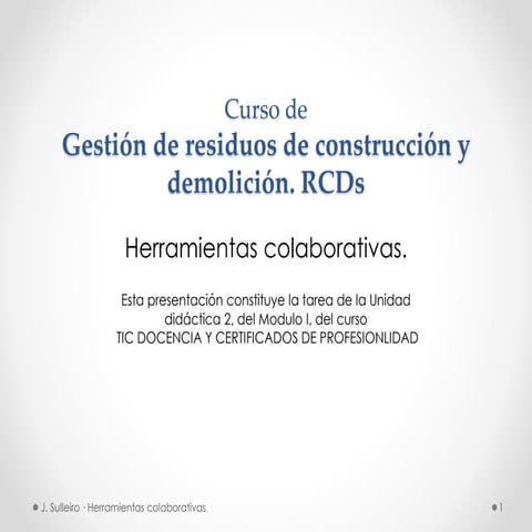 Herramientas colaborativas