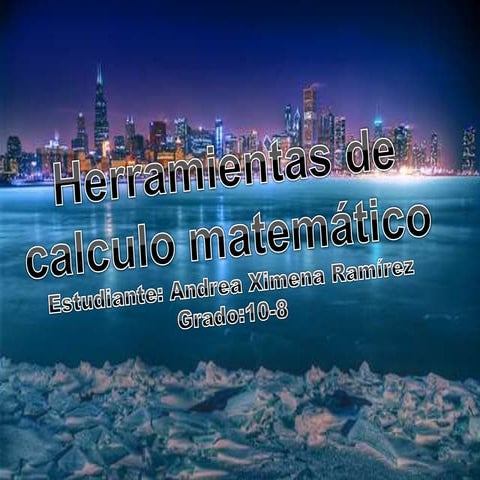 Herramientas de calculo matematico | PPTX
