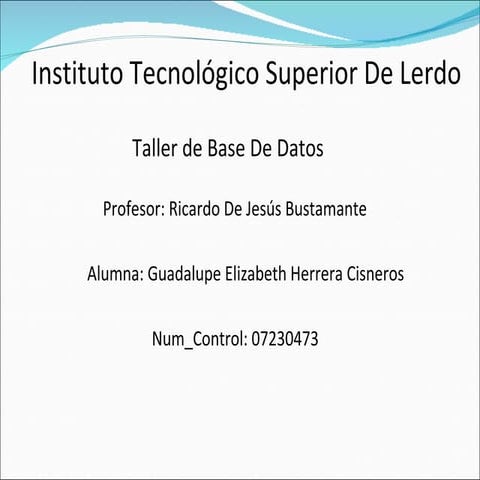 Herramientas De Control Y Monitoreo