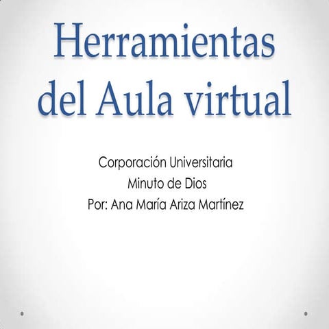 Aula virtual | PPTX