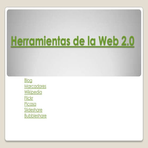 Herramientas De La Web 2