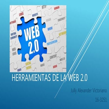 Herramientas de la web 2.0 - Jully Alexander
