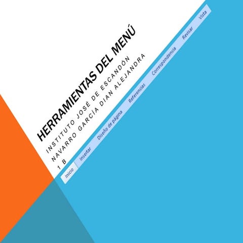 Herramientas del menú word