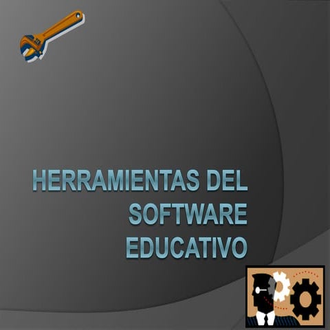 Herramientas del software educativo
