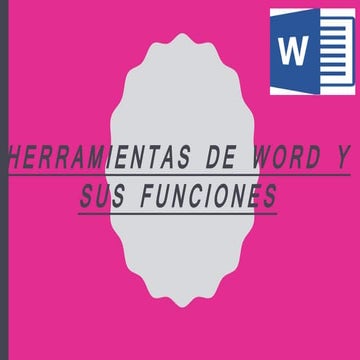 Herramientas de word