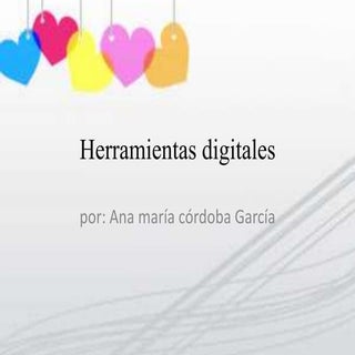 Herramientas digitales