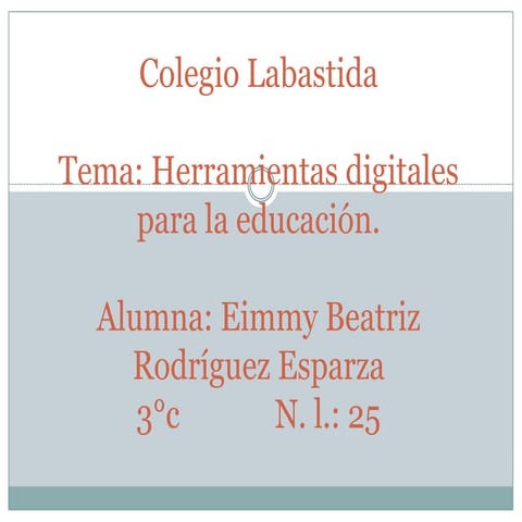 Herramientas digitales