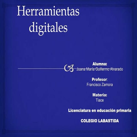 Herramientas digitales juany