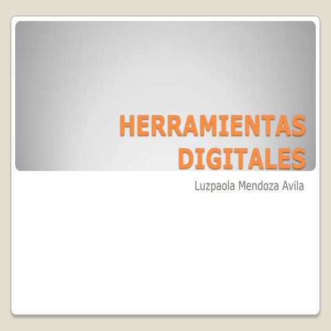 Herramientas digitales luzpaola