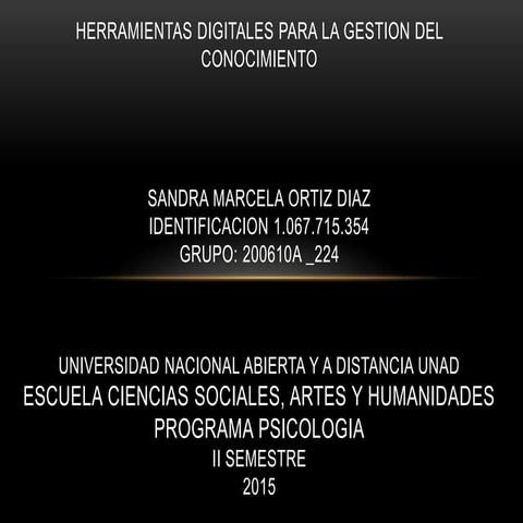 Herramientas Digitales Unidad II