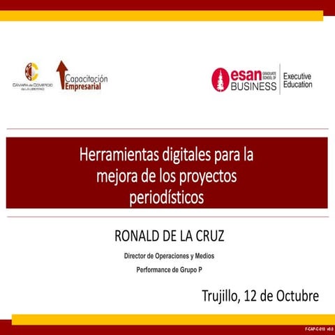 Herramientas digitales para periodistas