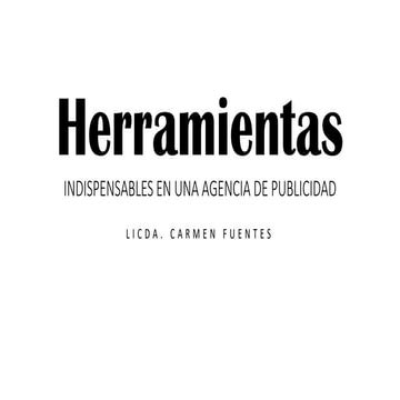 Herramientas fundamentales para un publicista