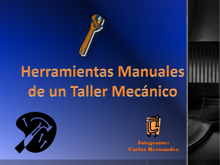 Herramientas manuales taller mecanico